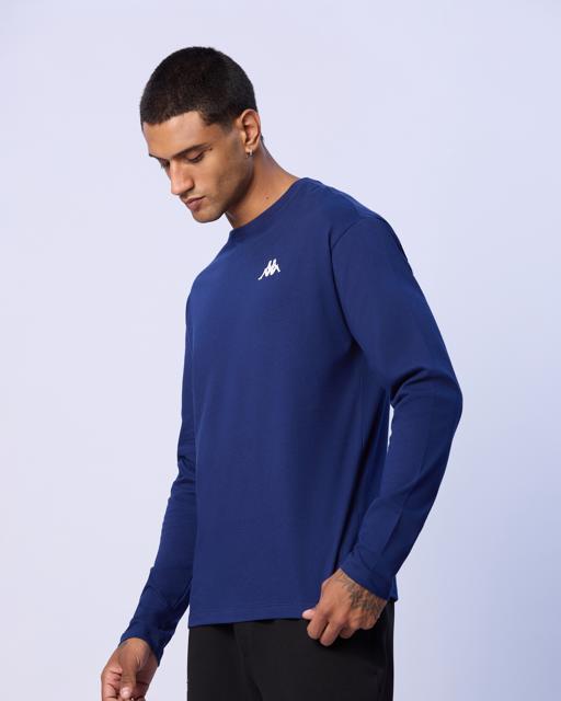 Mavi Axel Erkek Lacivert Regular Fit Uzun Kollu Tişört - KAPPA® Türkiye