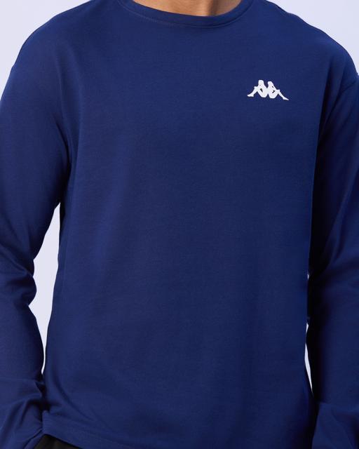 Mavi Axel Erkek Lacivert Regular Fit Uzun Kollu Tişört - KAPPA® Türkiye