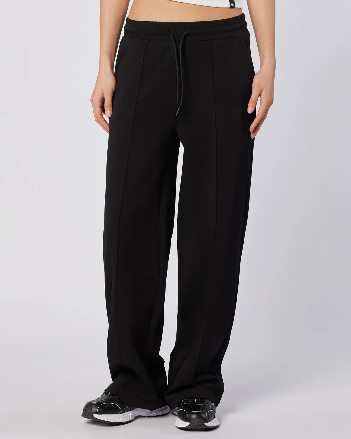 Siyah Edna Pant Kadın Siyah Regular Fit Eşofman Altı