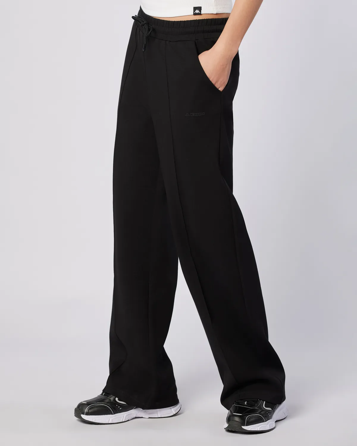 Siyah Edna Pant Kadın Siyah Regular Fit Eşofman Altı