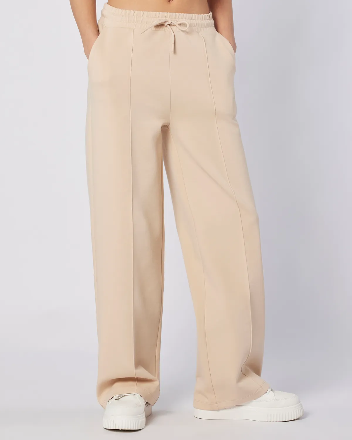 Bej Edna Pant Kadın Bej Regular Fit Eşofman Altı