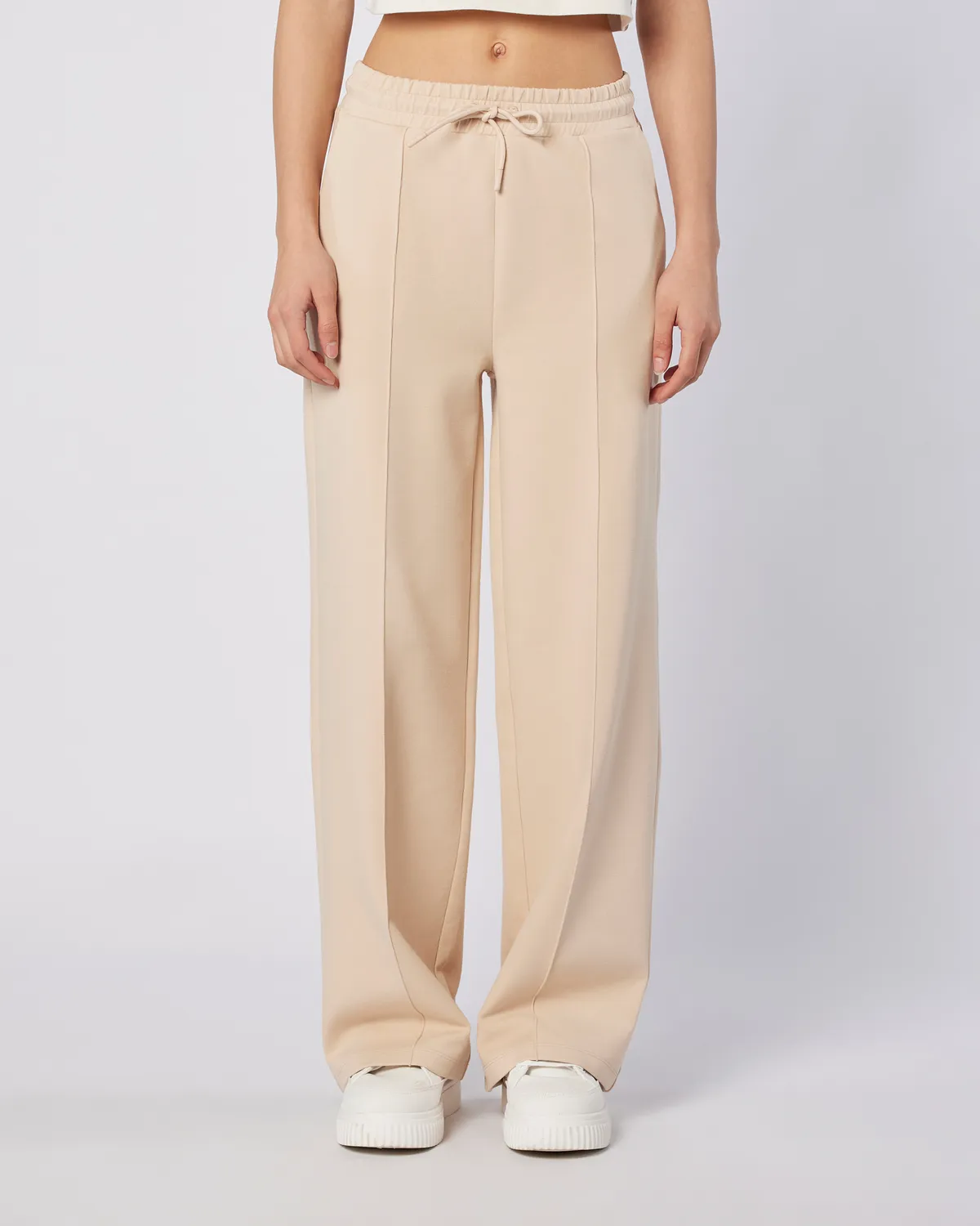 Bej Edna Pant Kadın Bej Regular Fit Eşofman Altı