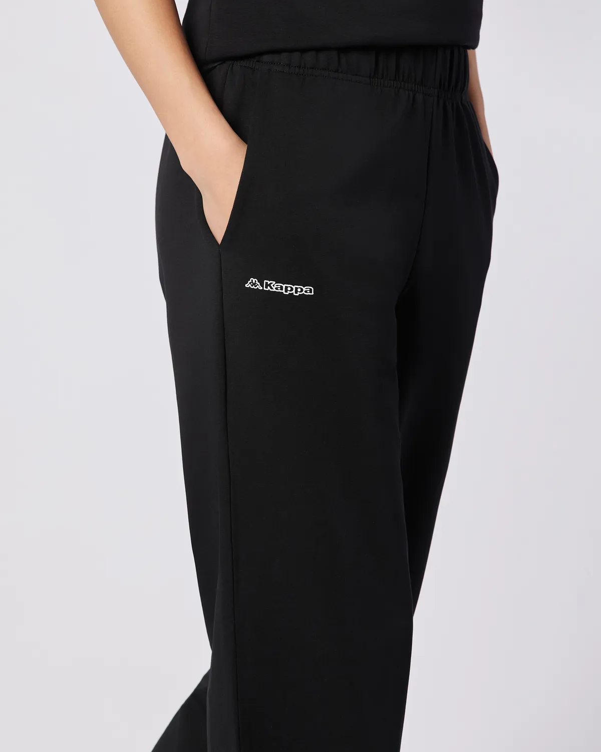 Siyah Jendy Pants Kadın Siyah Comfort Fit Eşofman Altı