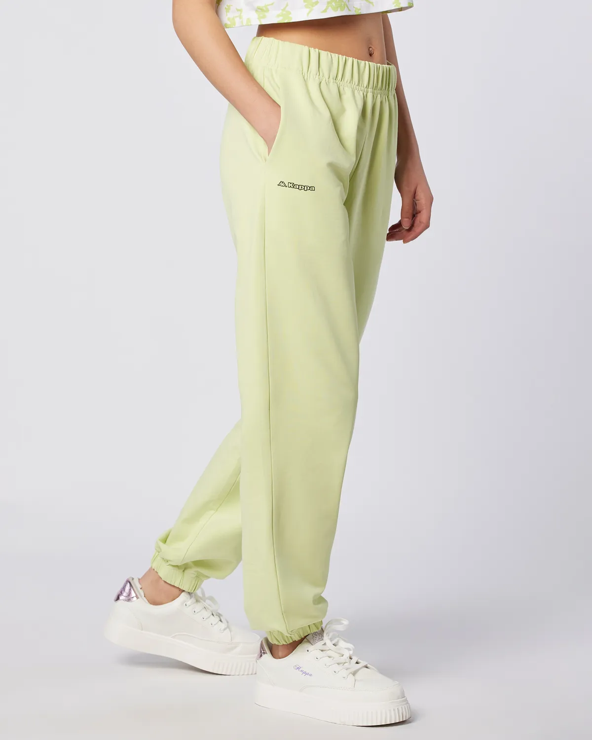 Yeşil Jendy Pants Kadın Yeşil Comfort Fit Eşofman Altı