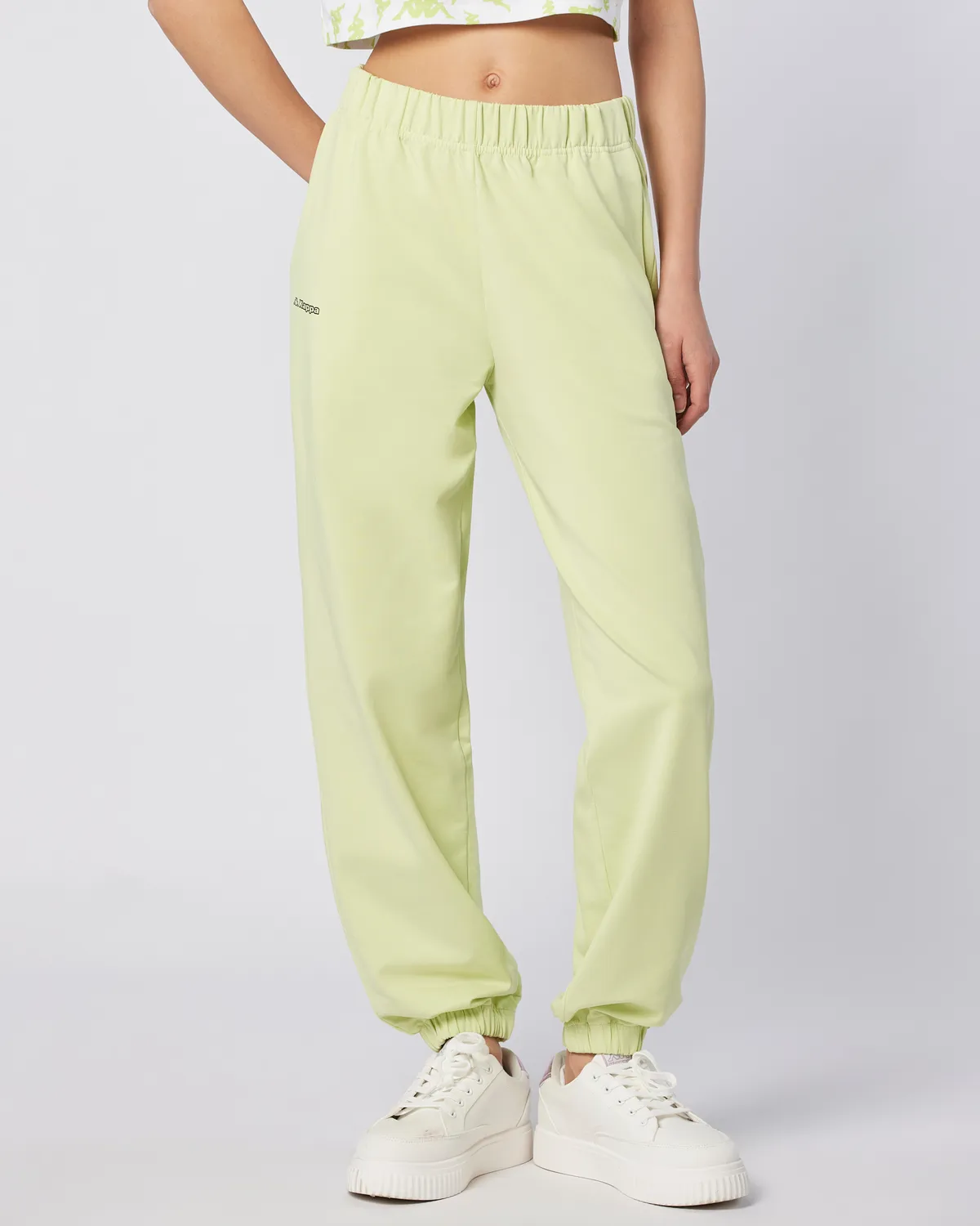 Yeşil Jendy Pants Kadın Yeşil Comfort Fit Eşofman Altı