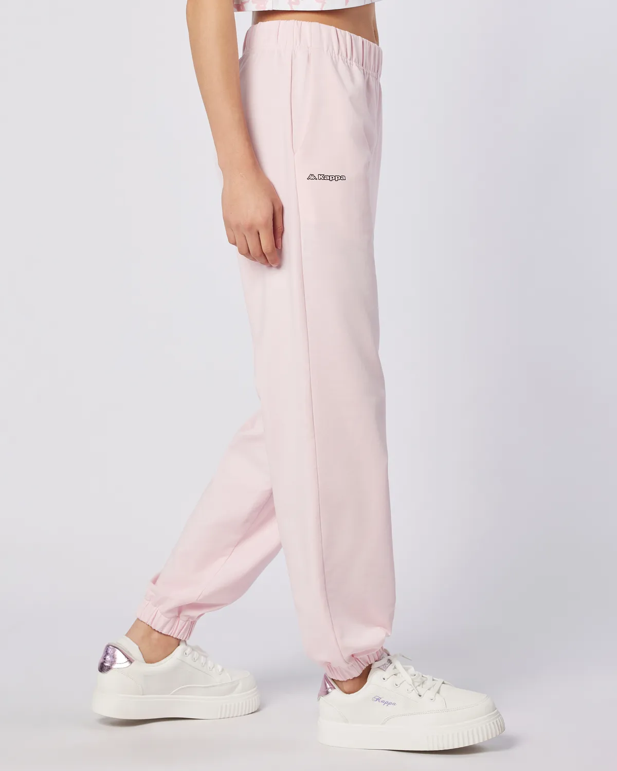 Pembe Jendy Pants Kadın Pastel Pembe Comfort Fit Eşofman Altı
