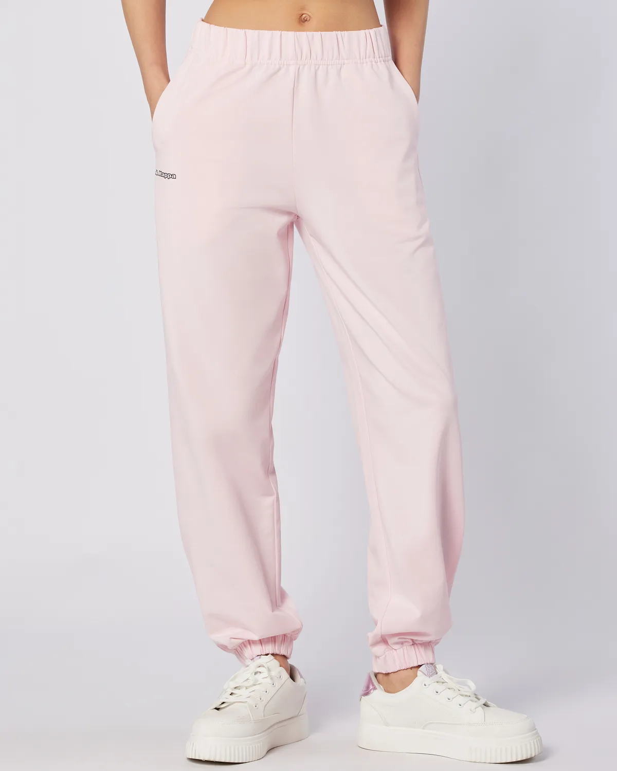 Pembe Jendy Pants Kadın Pastel Pembe Comfort Fit Eşofman Altı