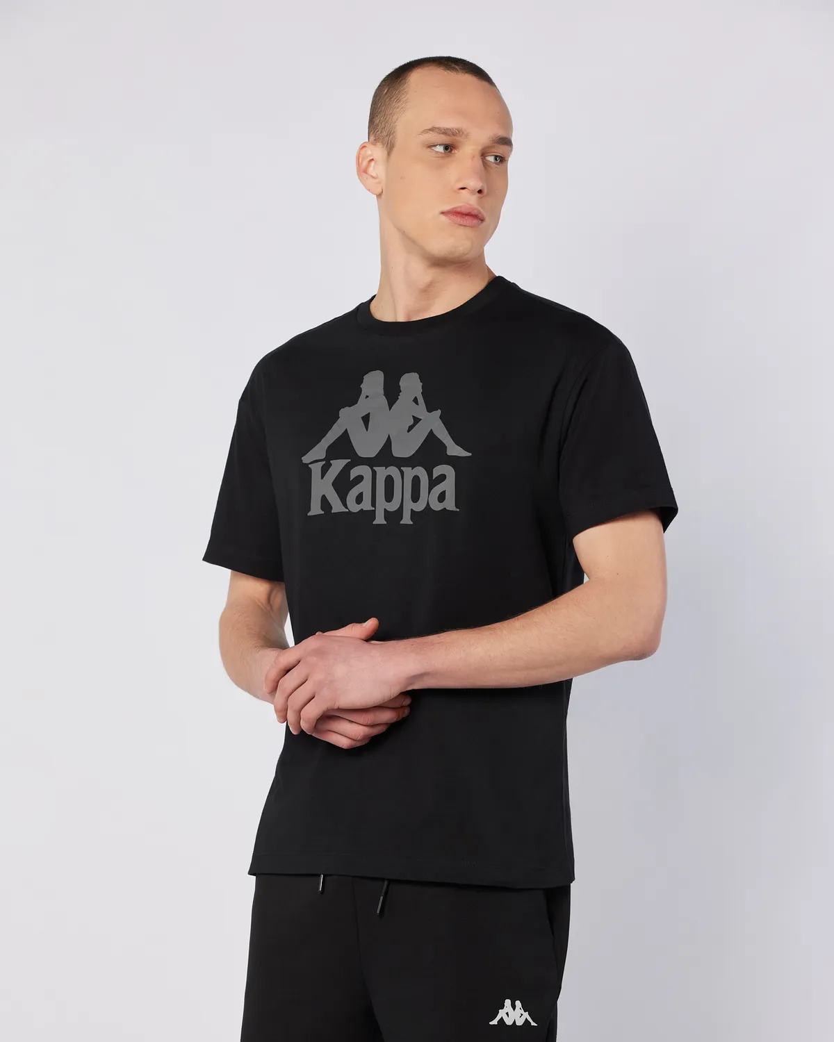 Siyah Comforted Erkek Siyah Regular Fit Tişört