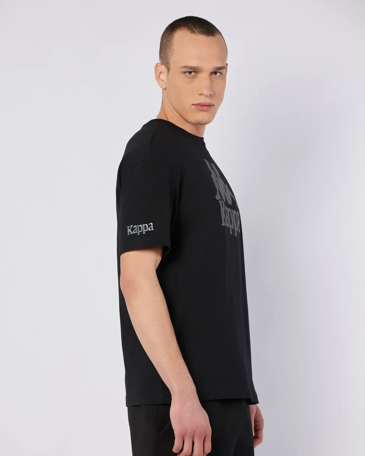 Siyah Comforted Erkek Siyah Regular Fit Tişört