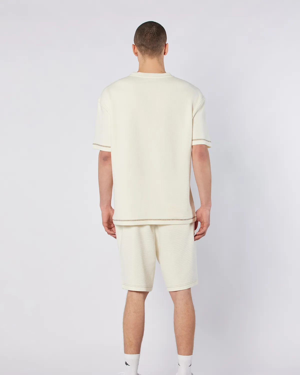 Beyaz Pronton Short Erkek Beyaz Regular Fit Şort