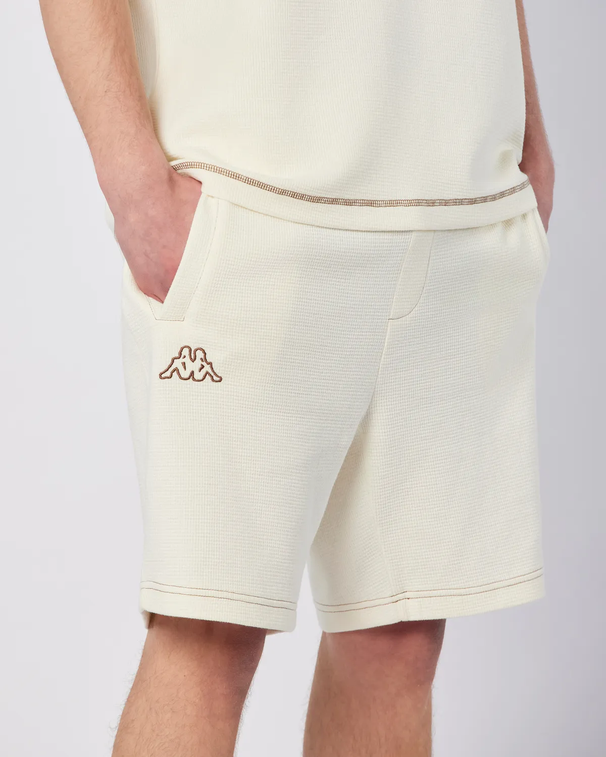 Beyaz Pronton Short Erkek Beyaz Regular Fit Şort