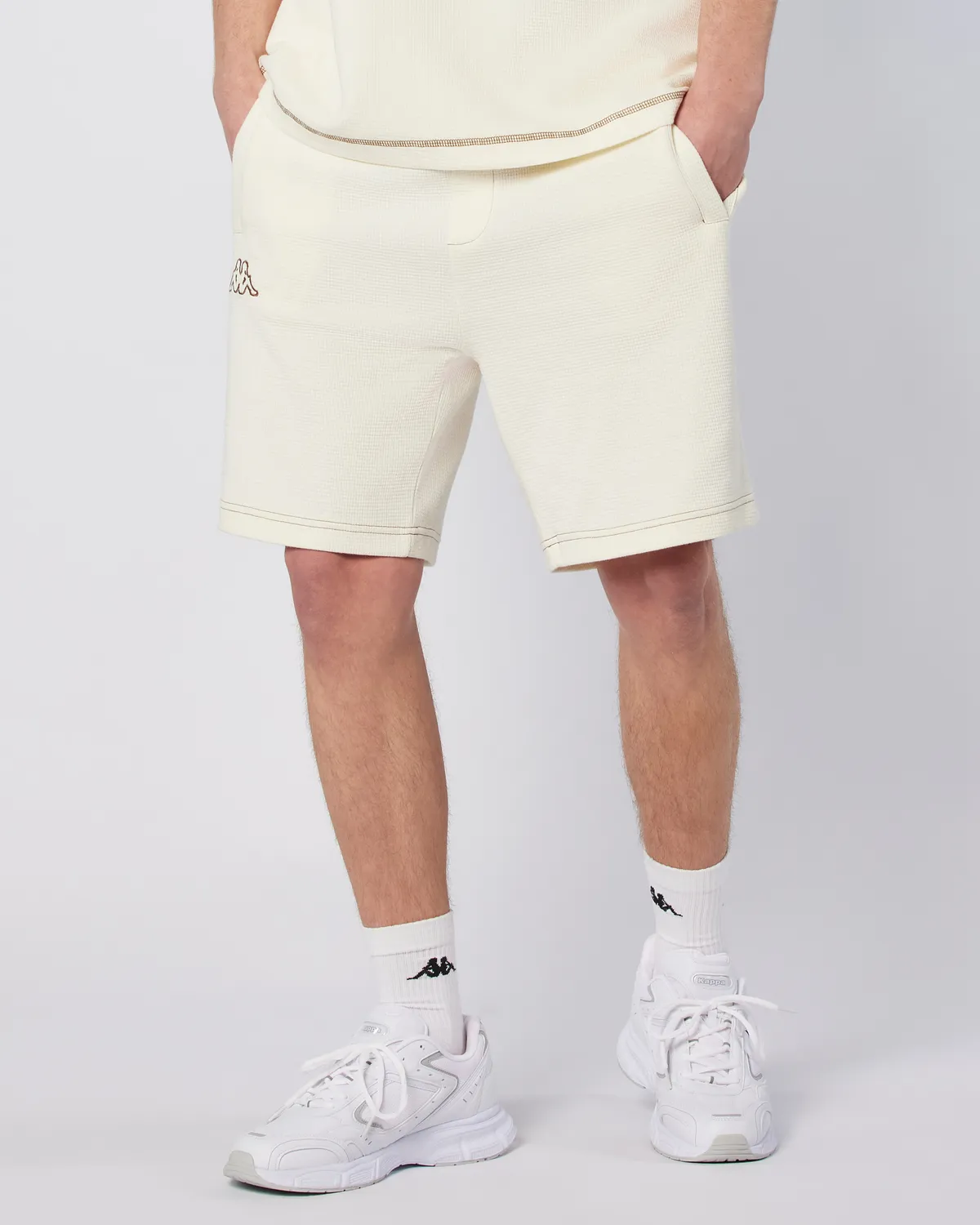 Beyaz Pronton Short Erkek Beyaz Regular Fit Şort