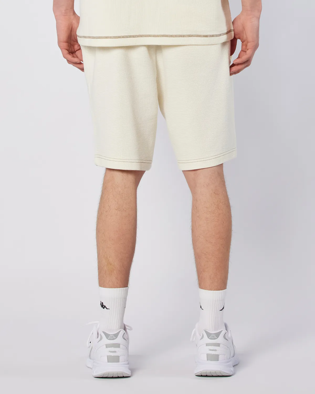 Beyaz Pronton Short Erkek Beyaz Regular Fit Şort