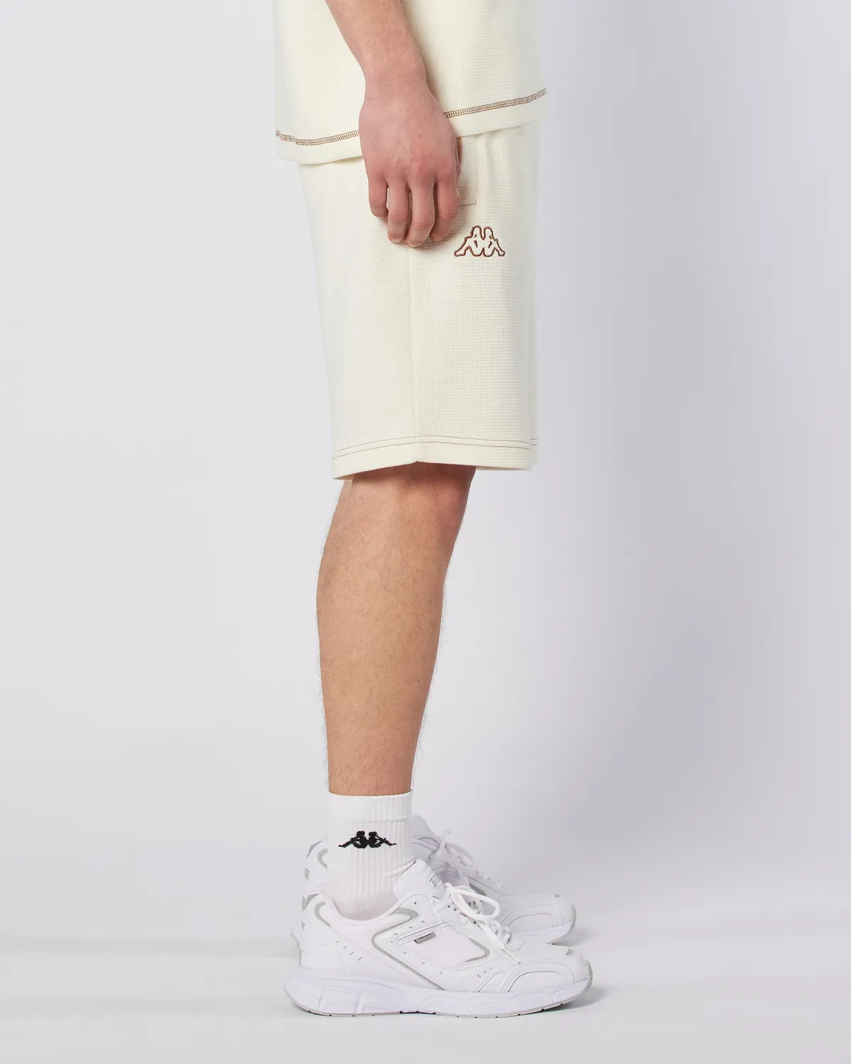 Beyaz Pronton Short Erkek Beyaz Regular Fit Şort