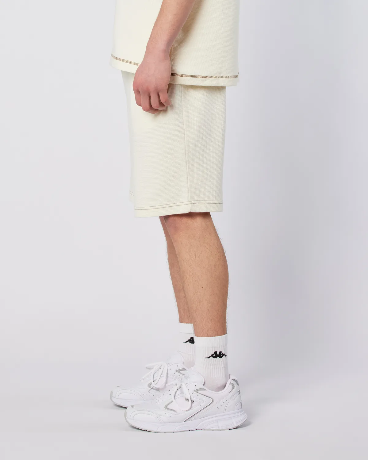 Beyaz Pronton Short Erkek Beyaz Regular Fit Şort