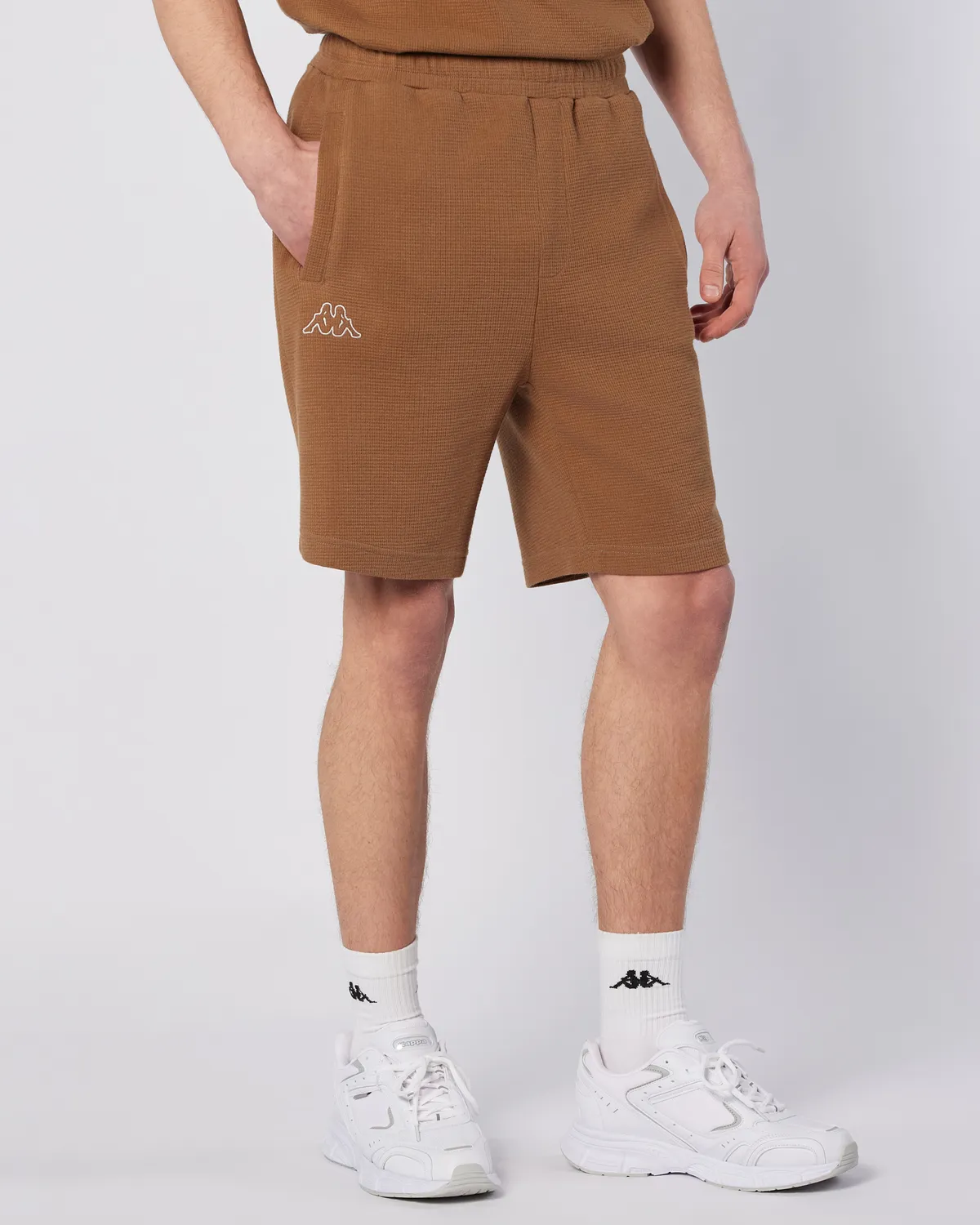 Kahverengi Pronton Short Erkek Kahverengi Regular Fit Şort