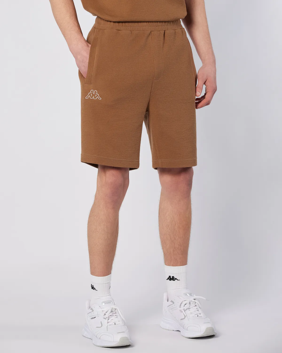 Kahverengi Pronton Short Erkek Kahverengi Regular Fit Şort