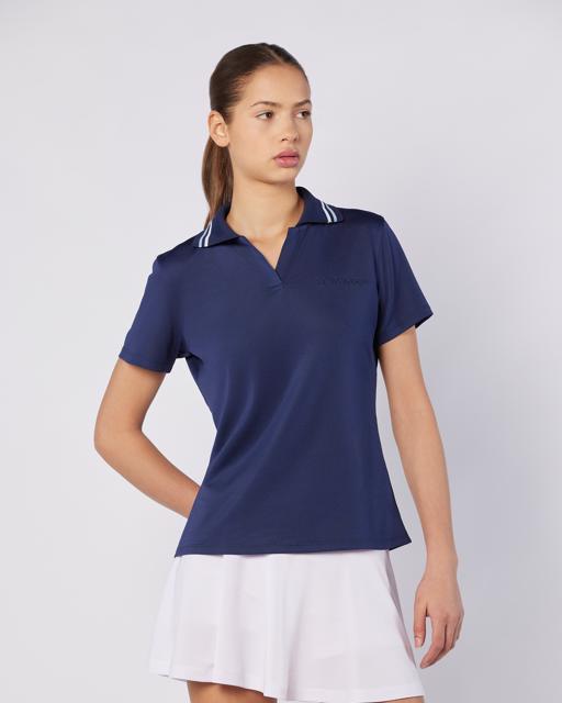 Mavi Elegance Polo Wmn Kadın Lacivert Regular Fit Polo Yaka Tişört - KAPPA® Türkiye