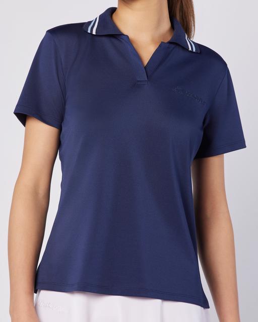 Mavi Elegance Polo Wmn Kadın Lacivert Regular Fit Polo Yaka Tişört - KAPPA® Türkiye