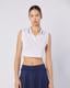Elegance Polo Tank Kadın Lacivert Regular Fit Atlet
