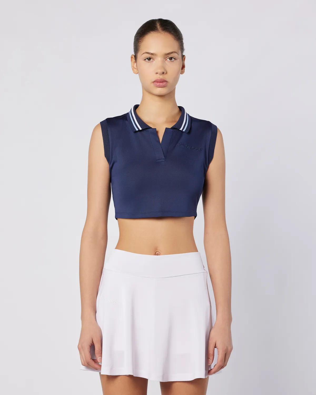 Mavi Elegance Polo Tank Kadın Lacivert Regular Fit Atlet