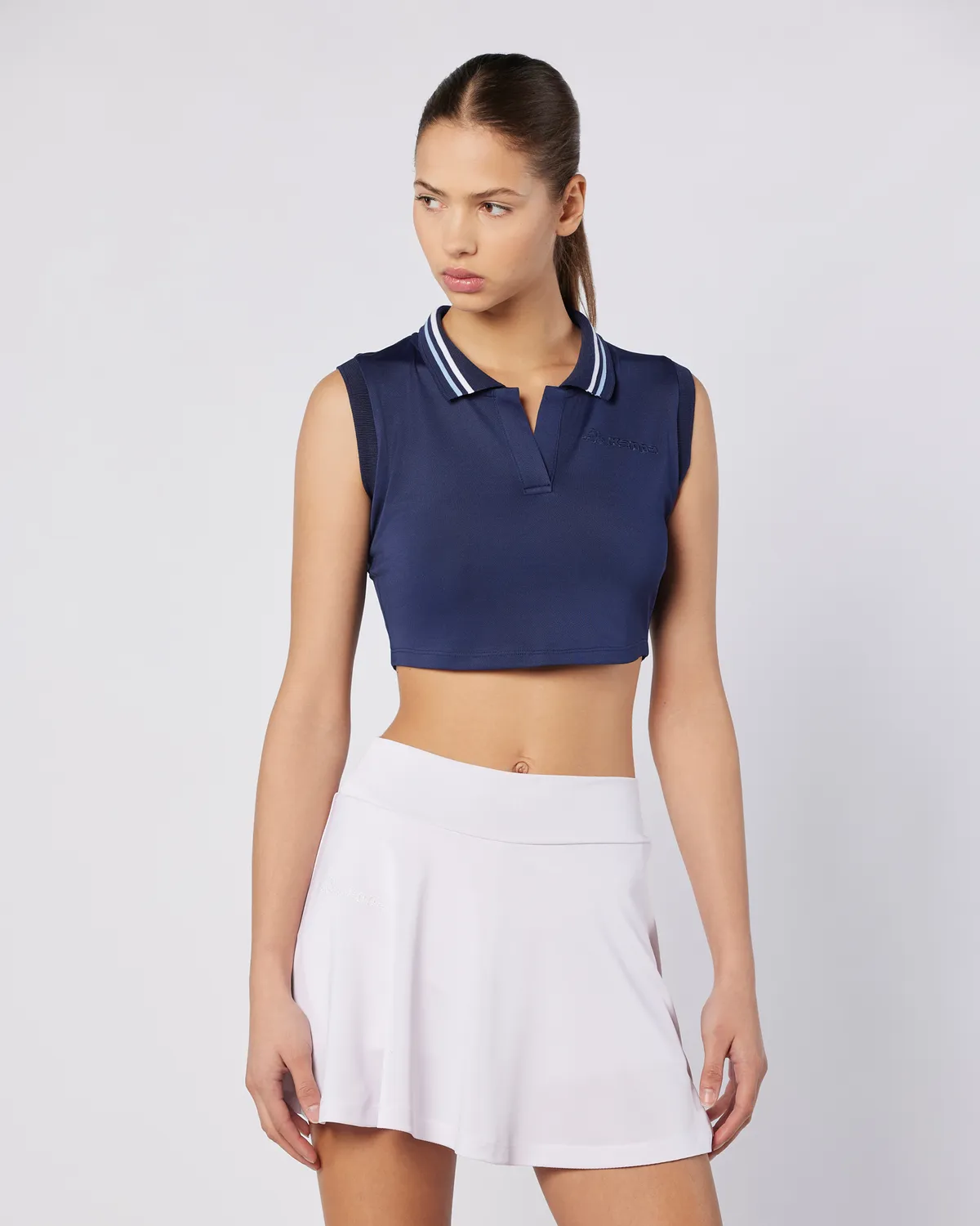 Mavi Elegance Polo Tank Kadın Lacivert Regular Fit Atlet