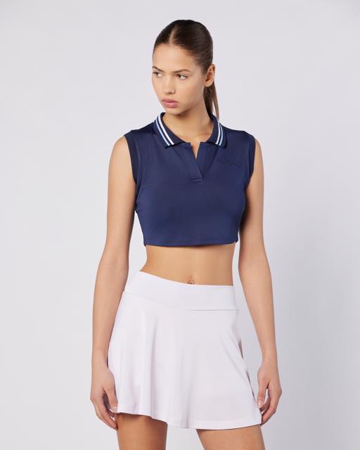 Mavi Elegance Polo Tank Kadın Lacivert Regular Fit Atlet - KAPPA® Türkiye