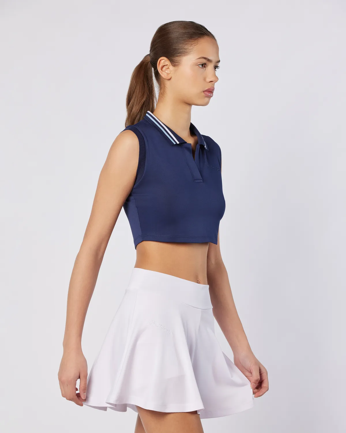 Mavi Elegance Polo Tank Kadın Lacivert Regular Fit Atlet