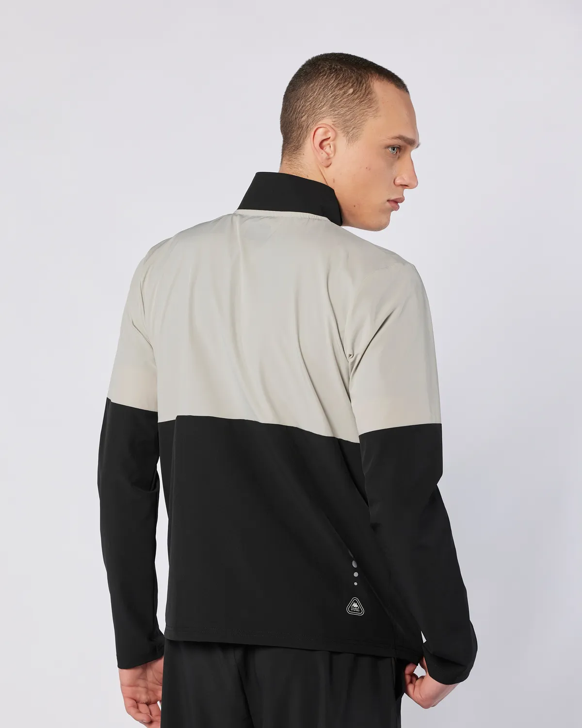 Siyah Midtown Full Zip Erkek Siyah-Gri Regular Fit Fermuarlı Eşofman Üstü