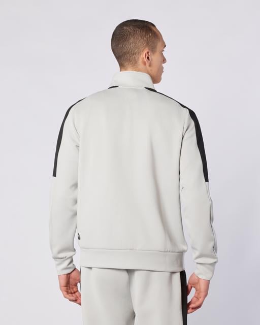 Gri Moste Full Zip Erkek Gri Regular Fit Fermuarlı Eşofman Üstü - KAPPA® Türkiye