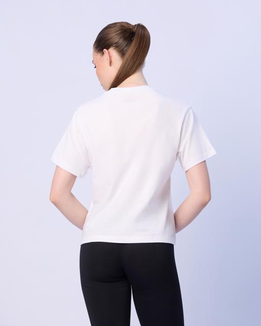 Beyaz Marta Kadın Beyaz Regular Fit Tişört - KAPPA® Türkiye