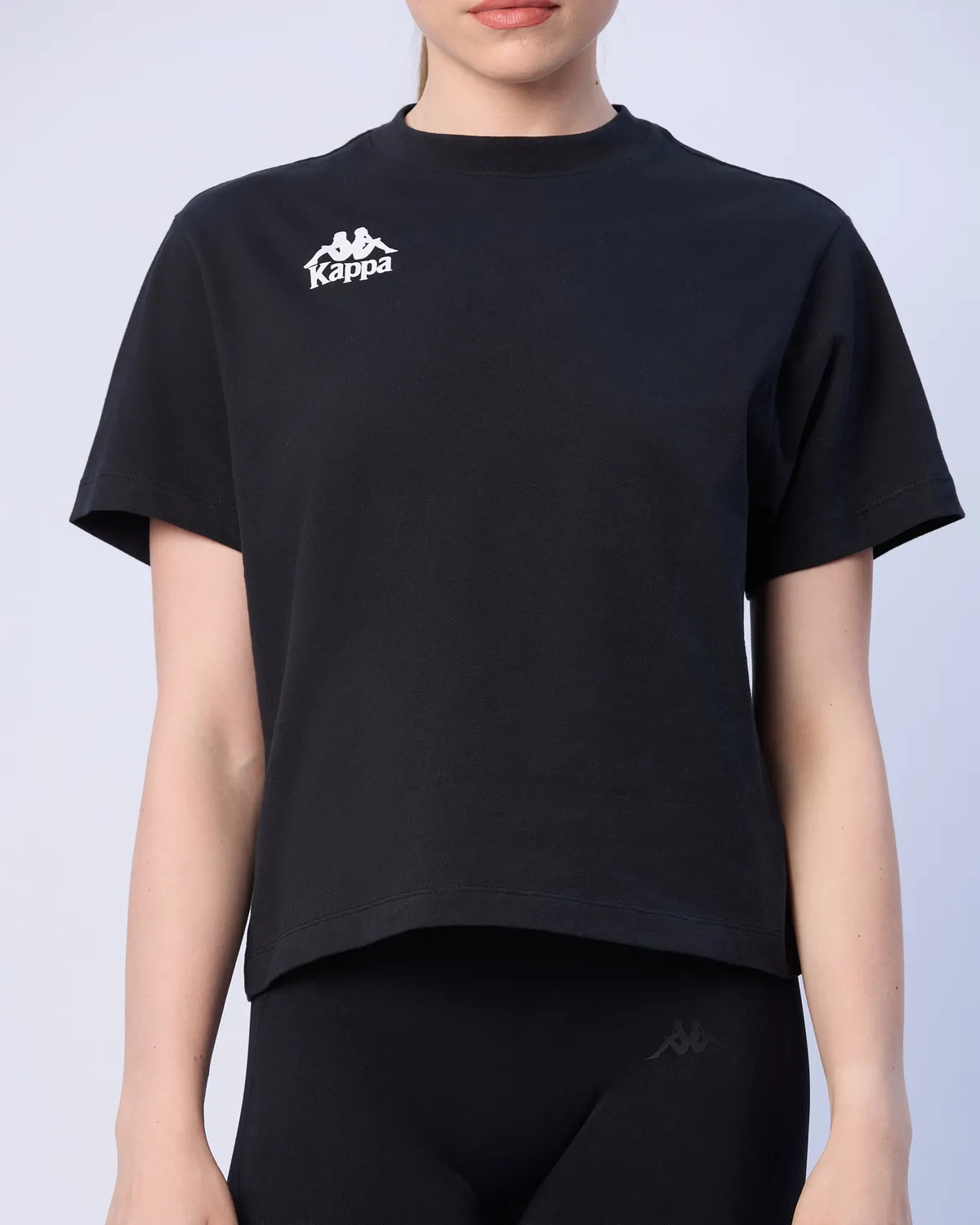 Siyah Marta Kadın Siyah Regular Fit Tişört