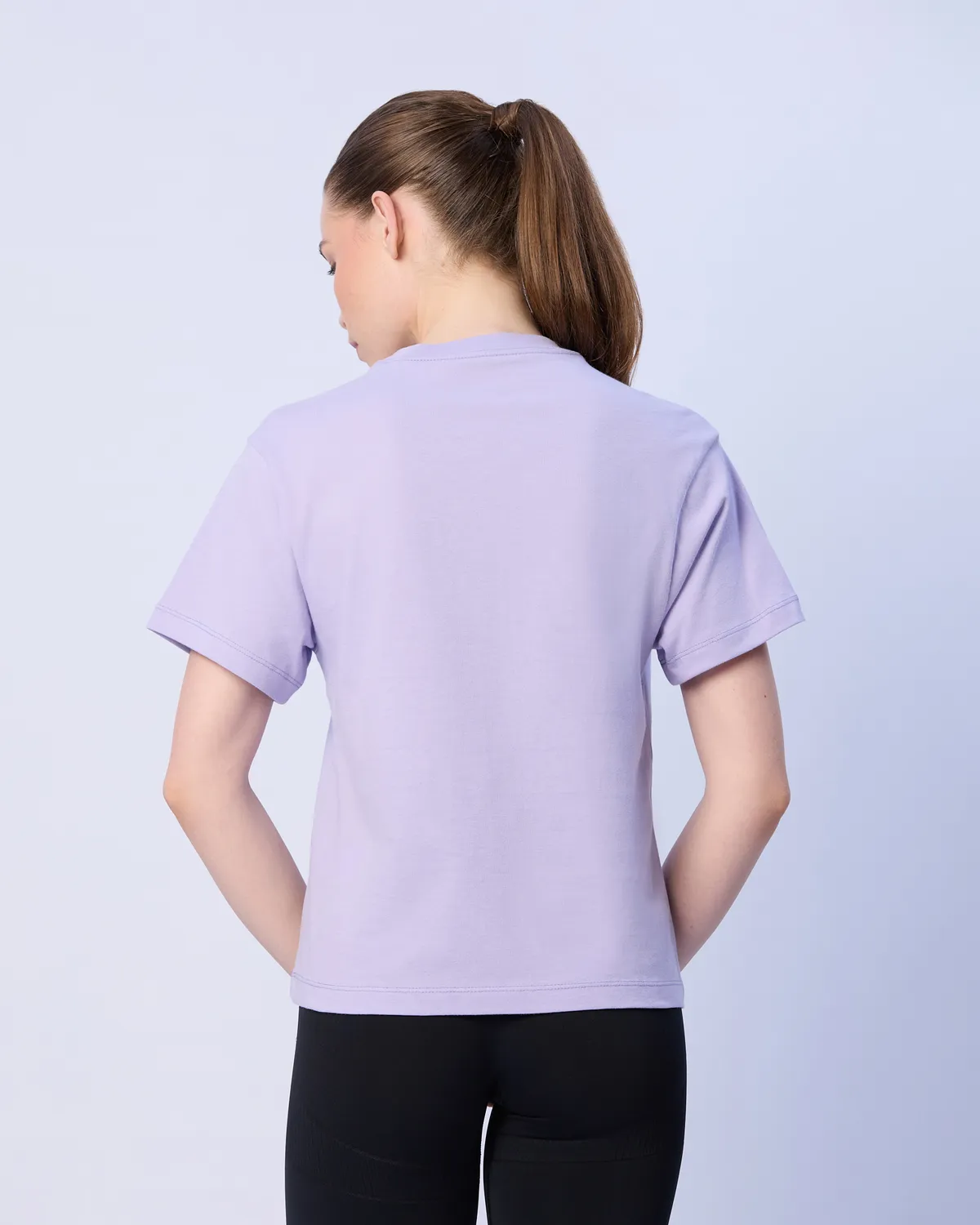 Mor Marta Kadın Lila Regular Fit Tişört