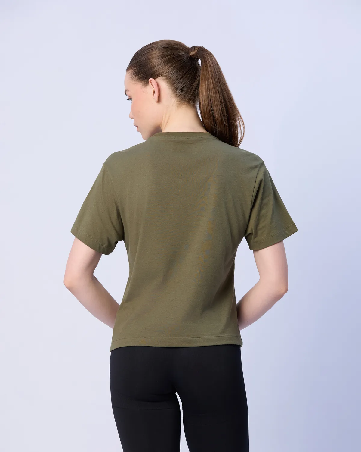 Yeşil Marta Kadın Yeşil Regular Fit Tişört