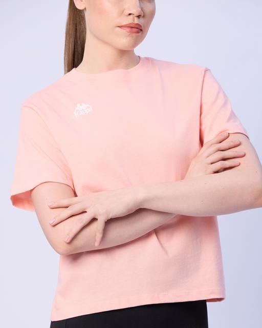 Pembe Marta Kadın Pembe Regular Fit Tişört - KAPPA® Türkiye