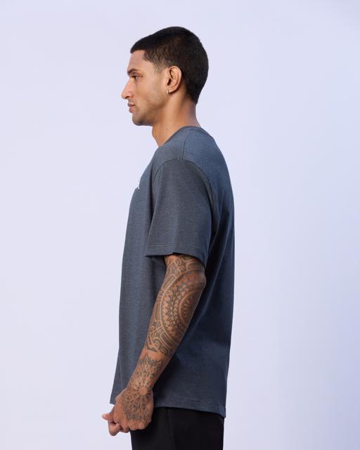 Siyah Mateo Erkek Antrasit Oversize Fit Tişört - KAPPA® Türkiye