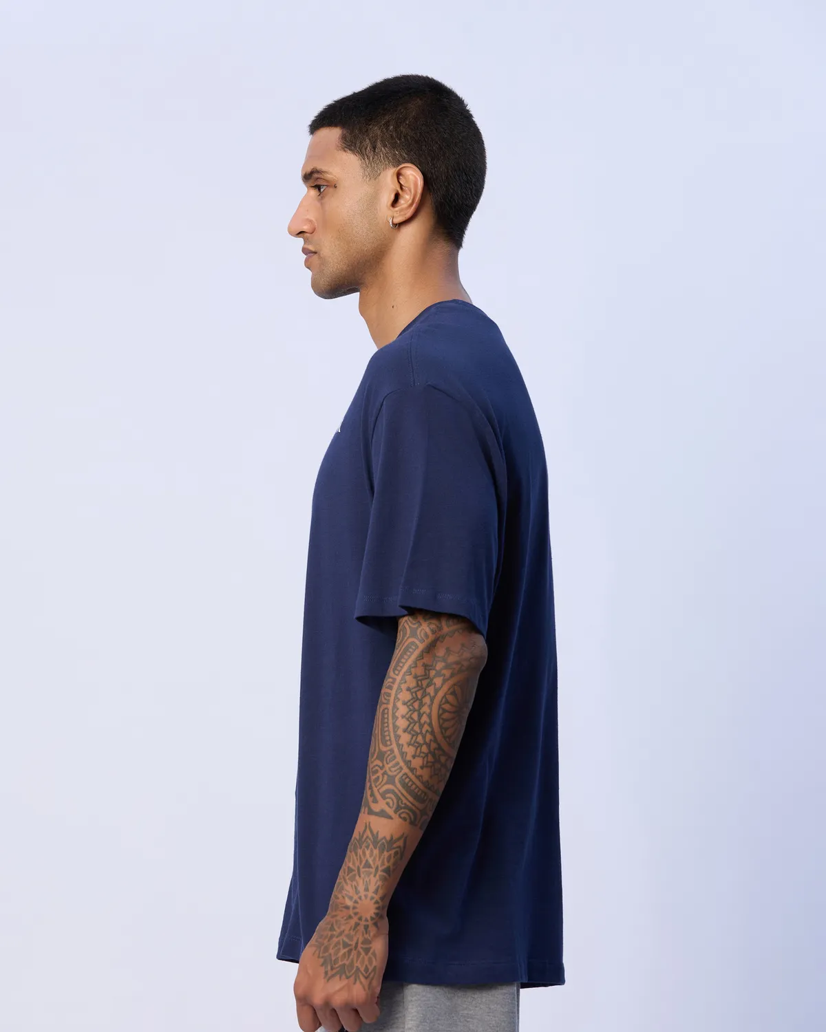 Mavi Mateo Erkek Lacivert Oversize Fit Tişört