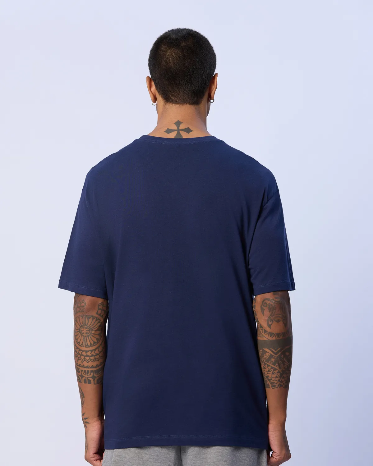 Mavi Mateo Erkek Lacivert Oversize Fit Tişört