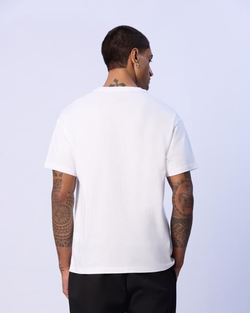 Beyaz Enrico Erkek Beyaz Regular Tişört - KAPPA® Türkiye