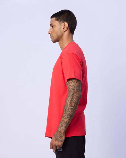 Kırmızı Enrico Erkek Kırmızı Regular Fit Tişört - KAPPA® Türkiye