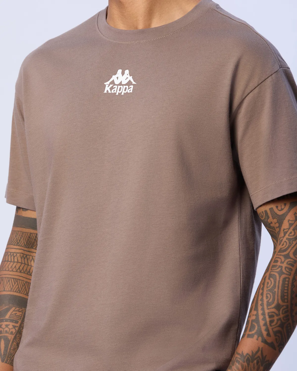 Kahverengi Enrico Erkek Kahverengi Regular Fit Tişört