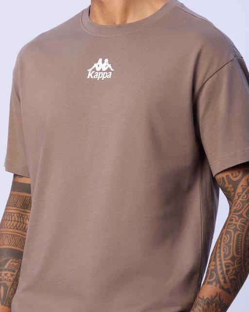 Kahverengi Enrico Erkek Kahverengi Regular Fit Tişört - KAPPA® Türkiye