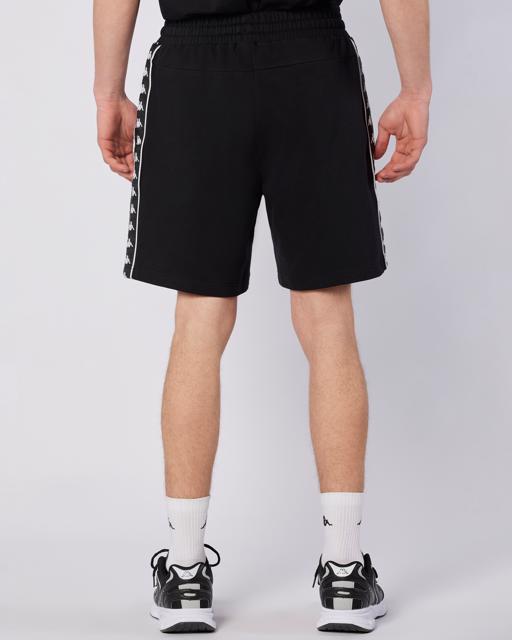 Siyah Banda Stars Short Erkek Siyah Regular Fit Şort - KAPPA® Türkiye