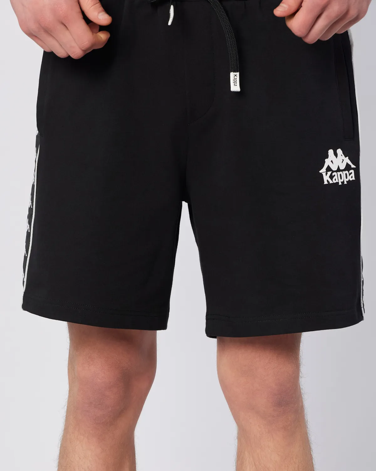 Siyah Banda Stars Short Erkek Siyah Regular Fit Şort