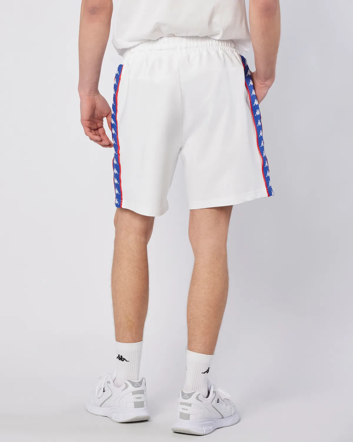 Beyaz Banda Stars Short Erkek Beyaz Regular Fit Şort