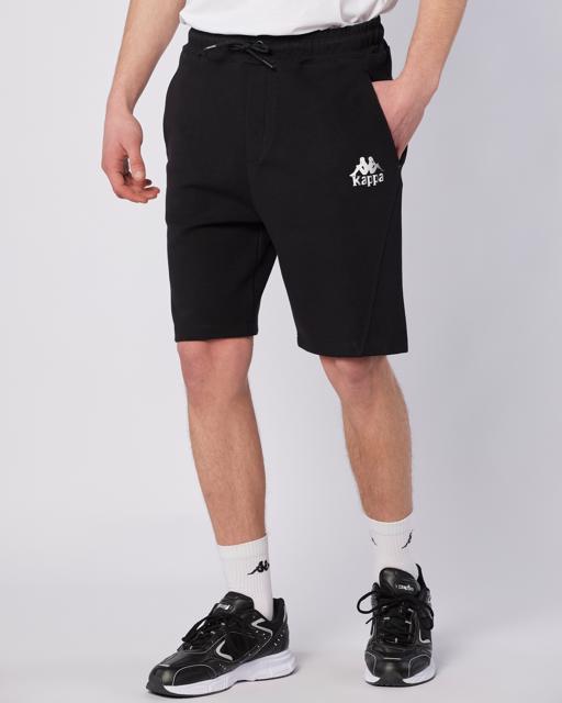 Siyah Fabio Short Erkek Siyah Regular Fit Şort - KAPPA® Türkiye