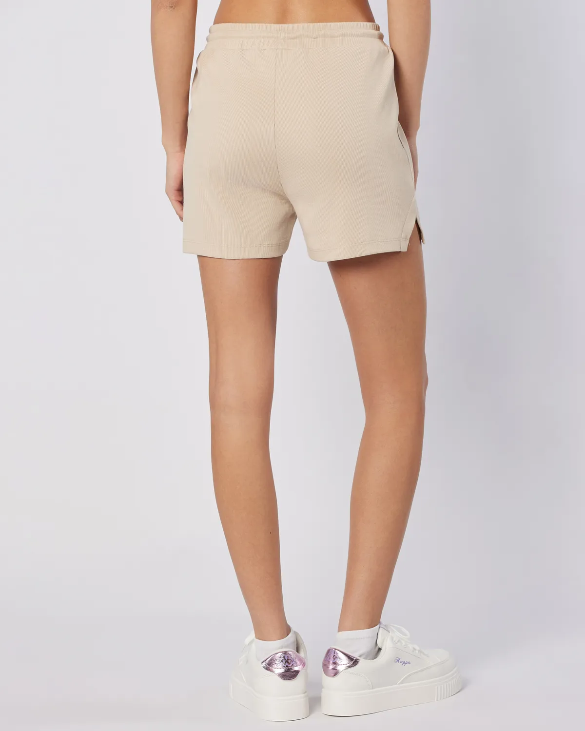 Bej Leda Short Kadın Bej Regular Fit Şort