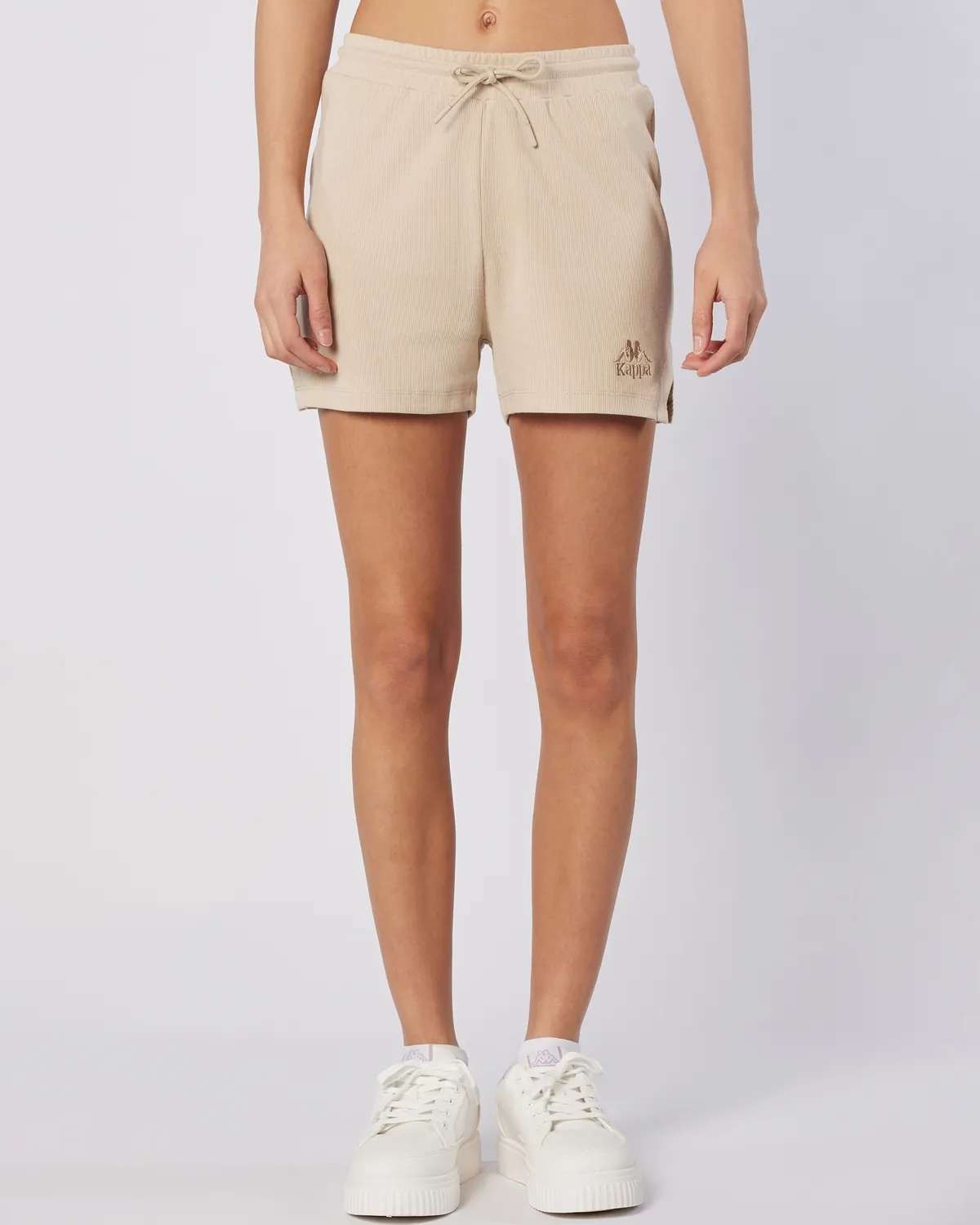 Bej Leda Short Kadın Bej Regular Fit Şort