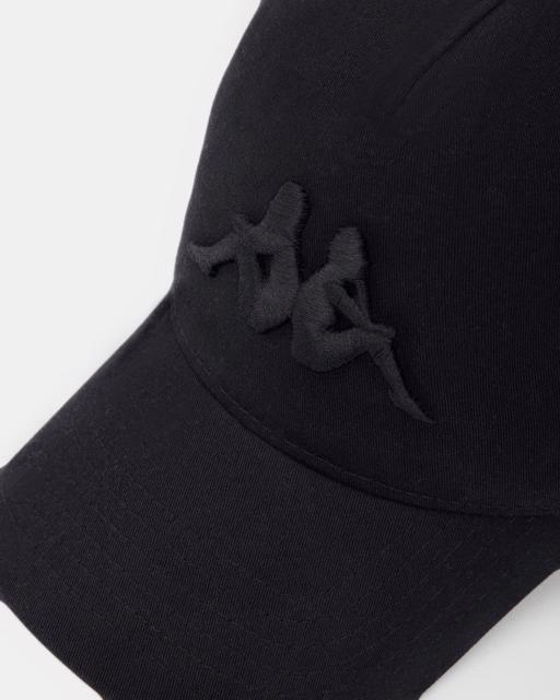 Siyah Authentic Pera Unisex Siyah Regular Fit Şapka - KAPPA® Türkiye