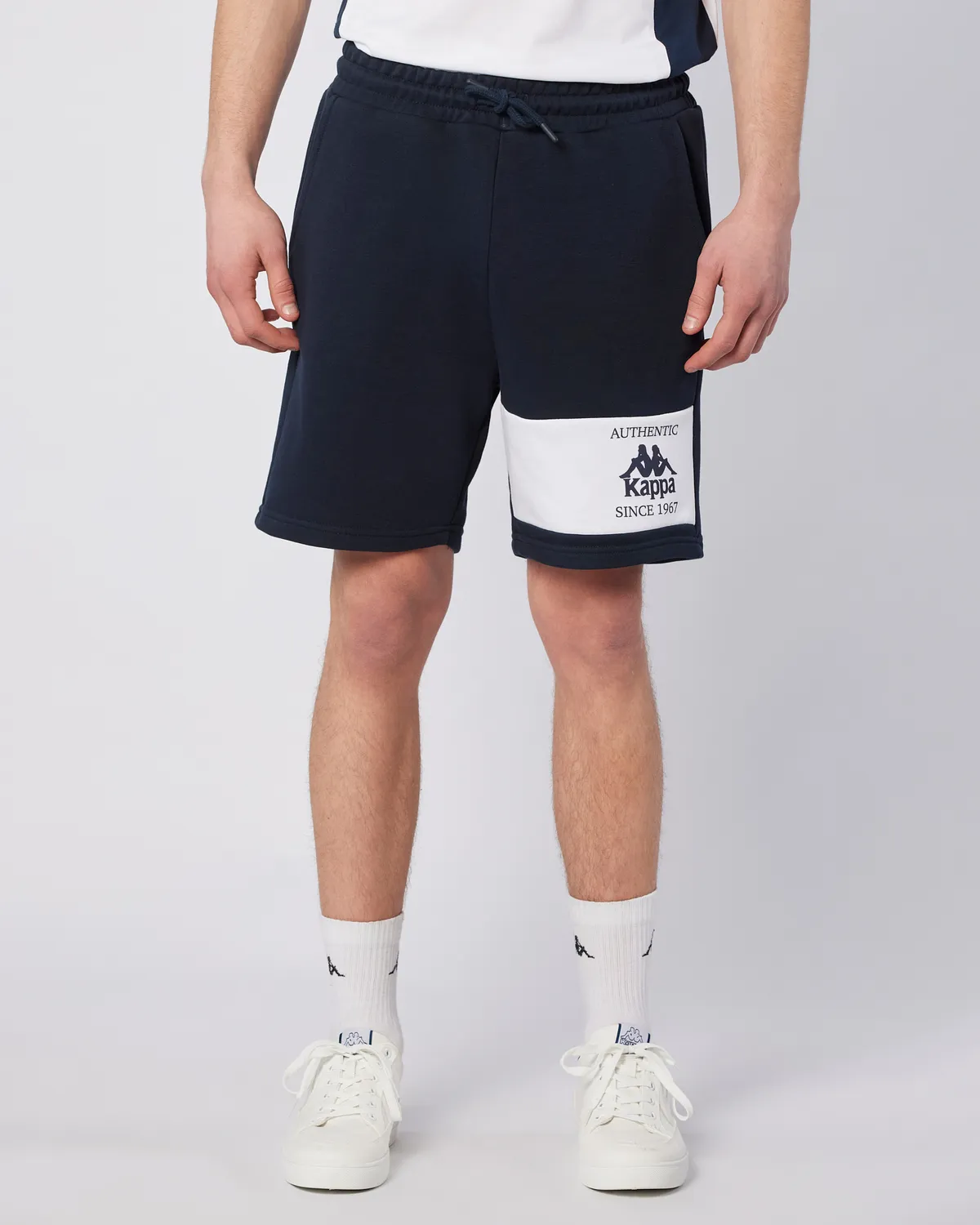 Mavi Tony Short Erkek Lacivert-Beyaz Regular Fit Şort